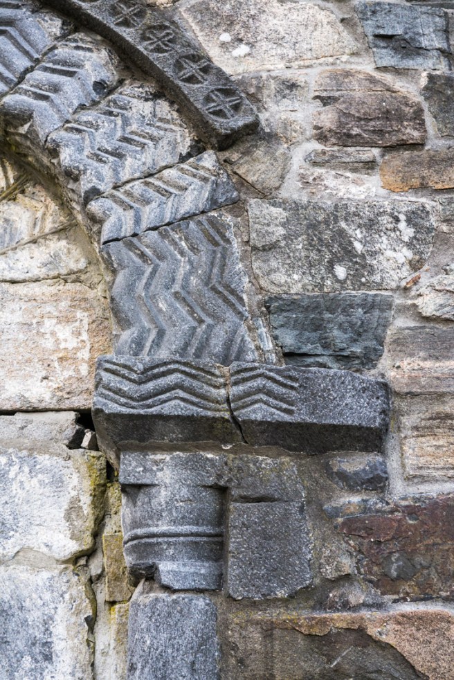 Detalj fra hovedportalen